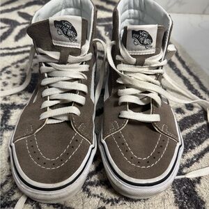 Vans High-Top Sneakers - Brown